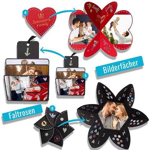 Bundle-Set | Personalisierter Ring + DIY Pop-up Fotobox